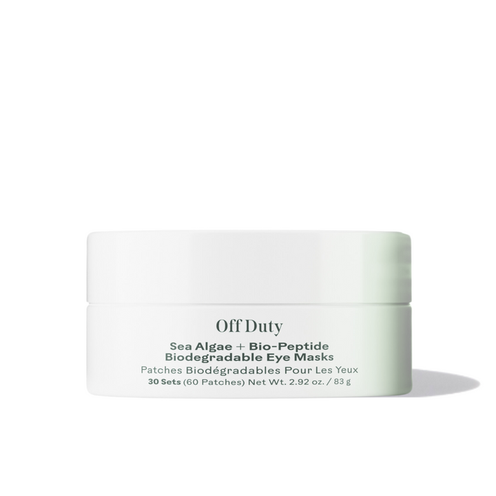 Off Duty Sea Algae + Bio-Peptide Smoothing Biodegradable Eye Masks