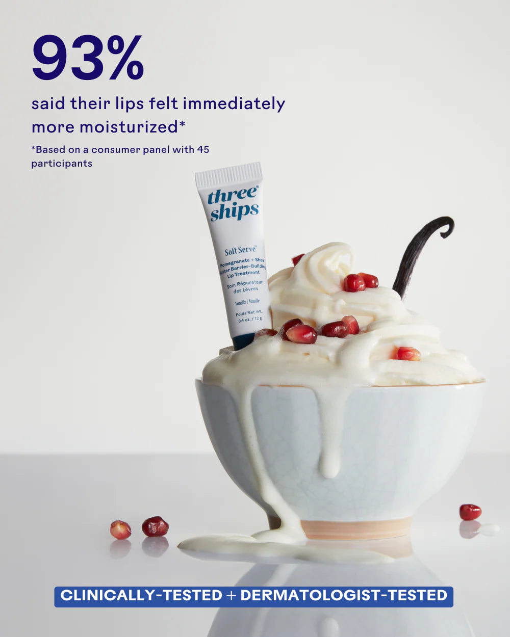 SoftServe™ Pomegranate + Shea Butter Barrier-Building Lip Treatment